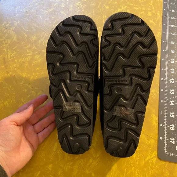 Rue21 Black Platform Sandals - Picture 2 of 5